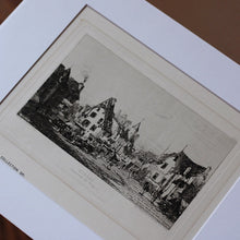 Load image into Gallery viewer, Vintage Etching of Cusset by Maxime LaLanne