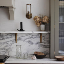 Load image into Gallery viewer, 6" Beeswax Candle in Black