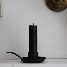 Load image into Gallery viewer, 6" Beeswax Candle in Black