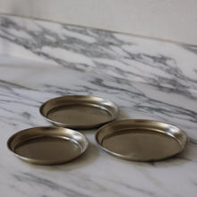 Load image into Gallery viewer, Brass Finish Trays - Set of 3