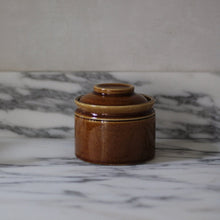 Load image into Gallery viewer, Barn Stoneware Salt Jar in Mocha