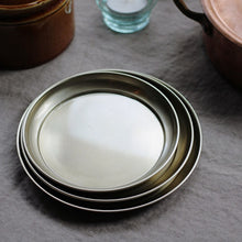 Load image into Gallery viewer, Brass Finish Trays - Set of 3