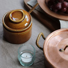 Load image into Gallery viewer, Barn Stoneware Salt Jar in Mocha