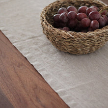 Load image into Gallery viewer, Linen Table Runner in Natural