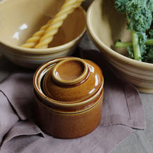 Load image into Gallery viewer, Barn Stoneware Salt Jar in Mocha