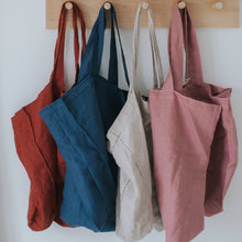 Load image into Gallery viewer, Reusable Jumbo Linen Bag in Beige
