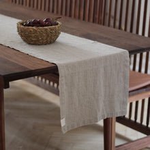 Load image into Gallery viewer, Linen Table Runner in Natural
