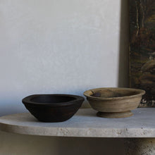 Load image into Gallery viewer, Primitive Dark Wood Bowl
