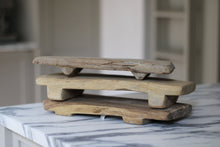 Load image into Gallery viewer, Vintage Wood Pedestal Riser
